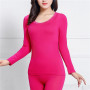 2021 Lace Thermal Underwear Sexy Ladies Clothes Winter Seamless Antibacterial Warm Intimates Print Long Women Shaped Sets