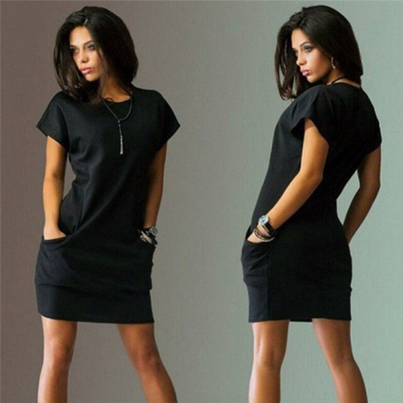 Women Casual Fashion Dress Long Sleeve Pink Black Gray Slit Mini Dress V Neck Spring Autumn Knitted 2022 Short Dresses Vestidos
