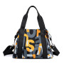 Women's Messenger Bags Nylon Shoulder Totes Letter Printed Handbag Female Travel Crossbody Bags Top-handle Bag