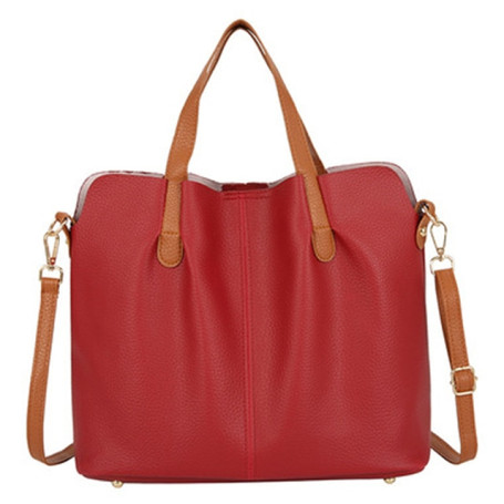 Leather Casual Tote Bag Vintage Women Bags Fashion Shoulder Bag Big Women's Bag Shopper Thin Ladies Tote Top Handle Bags