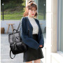 Women PU Leather Backpack School Bag Classic Black Waterproof Travel Shoulder Bag Multi-function Backpack Women