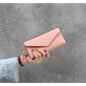 Long Women's Wallet Female Purses Tassel Coin Purse Card Holder Wallets Female Pu Leather Clutch Money Bag Pu Leather Wallet Long Women's Wallet Female Purses Tassel Coin Purse Card Holder Wallets Female Pu Leather Clutch Money Bag Pu Leather Wallet