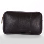 Leather Waist Fanny Pack Men's Belt Bag Travel Cash Card Holder Wallet Phone Pouch Hip Bum Bag Casual Leather Purse