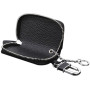 Men Key Holder Housekeeper Leather Car Key Wallets Keys Organizer Women Keychain Covers Zipper Key Case Bag Unisex Pouch Purse