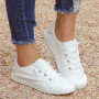 2022 Fashion Casual Sneakers Women Vulcanize Shoes for Women Canvas Shoes Summer Autumn Lightweight Solid Flat Sport Shoes