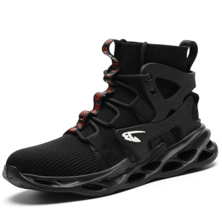 Work Safety Boots Men Steel Toe Shoes Puncture-Proof Work Boots Indestructible Safety Shoes Breathable Sneaker Zapatos De Hombre
