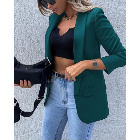 Oversize Women's Blazer Red Jacket Woman Black Elegant Fashion Blazers Female Coat 2022 Casual Office Ladies Clothing