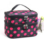 Women's Cosmetic Bag Multi-function Waterproof Storage Bag Cloth Unisex Travel Storage Wash Bag Double-layer Makeup Artist Bag