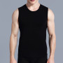 Men Muscle Vests Cotton Underwear Sleeveless Tank Top Solid Muscle Vest Undershirts O-neck Gymclothing Bodybuilding Tank Tops