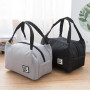 1PCS Portable Lunch Bag Waterproof Insulated Canvas Cooler Bag Thermal Food Picnic Lunch Bag for Women Girl Kids Children