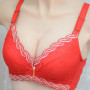 Fashion Thick Cup Sexy Beauty Push Up Bras Lace Back Closure Bralette Lingerie Bra For Women Brassiere