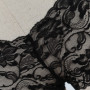 Sexy Panties For Women Black White Lace Floral Flower Underwear Briefs Thin Hollow Panties Elastic Underwear Plus Size S-5XL