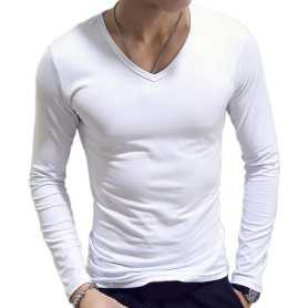 1pc Fashion Hot Sale Classic Long Sleeve T-Shirt For Men Fitness T Shirts Slim Fit Shirts Designer Solid Tees Tops 1pc Fashion Hot Sale Classic Long Sleeve T-Shirt For Men Fitness T Shirts Slim Fit Shirts Designer Solid Tees Tops