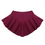 Sexy Short Mini Skirt Culottes Women Micro Mini Skirt Dance Clubwear Metallic Pleated Skirt 3 Colors