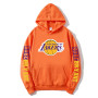 2023 Basketball Fan Fashion Print Loose Hoodie Sweatshirt Men's Autumn Winter Long Sleeve Warm Pullover Hoodie