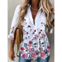 Fashion long-sleeved woman shirt casual  shirt woman elegant blouse woman