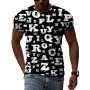 Personality Abstract Color graphic t shirts Men Casual Fashion 3D Printed Street Style Summer Tees Hip Hop Harajuku Short Sleeve