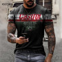 Harajuku Plus Size Castrol Digital Print Men Camisetas Street Style Casual Shirt Men'S Short-Sleeved Round Collar T-Shirt
