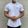 Summer New Gym T shirt Men Clothing Bodybuilding Fitness Loose Casual short sleeve t-shirt cotton fashion muscle tshirt man