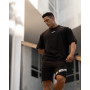 2022 Men pure color Loose short sleeve T-shirt Summer fashion Bodybuilding Fitness tops men's short-sleeved Comfortable tops