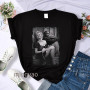 Hot Sale Marilyn Monroe Portrait Graphic Aesthetics T-shirts Hip Hop  Short Sleeve women t shirt  Casual Harajuku Tshirt