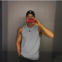 2021 Mens fitness gyms Tank top men Fitness sleeveless shirt Male mesh breathable Sports vest Undershirt Gyms Running vest men