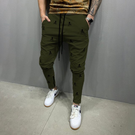 Autumn men's sports fitness pants outdoor running pants jogging pants gym fitness pants street wear fashion casual men's pants