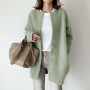 Women Sweaters Clothing Fall Cardigans Outerwear Retro Knitted Tops Jacket Clothing