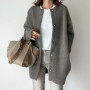 Women Sweaters Clothing Fall Cardigans Outerwear Retro Knitted Tops Jacket Clothing