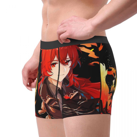 Men Character Boxer Briefs Underpants Highly Breathable High Quality Sexy Shorts