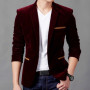 Luxury Simple Men Suit Autumn Fashion High Quality Classic Busines Coat Slim Fit Men Suit Terno Masculino Blazers