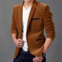 Luxury Simple Men Suit Autumn Fashion High Quality Classic Busines Coat Slim Fit Men Suit Terno Masculino Blazers