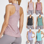 Women U Neck Sleeveless Tops U Neck Running Workout Yoga Trendy Tank Sports Tops Ally Top for Women