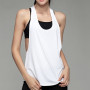 New Ladies Quick-drying Soft Sports Vest Sleeveless Backless Sport Shirt Women Running Gym Tops Loose Comfortable Tank Top