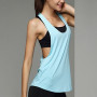New Ladies Quick-drying Soft Sports Vest Sleeveless Backless Sport Shirt Women Running Gym Tops Loose Comfortable Tank Top