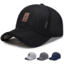 Outdoor Mesh Baseball Cap for Women Adjustable Breathable Hip Hop Style Kpop Hats for Men Fashion Unisex