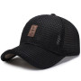 Outdoor Mesh Baseball Cap for Women Adjustable Breathable Hip Hop Style Kpop Hats for Men Fashion Unisex