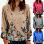 Creative Spring Shirt  Quick-drying 6 Sizes Female Blouse  Clear Printing Female Blouse