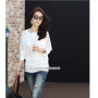 HOT Sexy Women's Ladies Batwing Blouse Tops shirt Dolman Lace Long Sleeves NEW