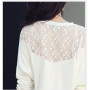 HOT Sexy Women's Ladies Batwing Blouse Tops shirt Dolman Lace Long Sleeves NEW