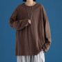 Spring Autumn Long Sleeve T-shirts Men O-Neck Collar Long T Shirts Men Fashion Casual Comfortable Long T-Shirts Men