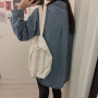 Women Shirts Spring Female Outwear Denim Solid High Quality Cozy Simple All-match Retro Casual Preppy Loose Stylish Ulzzang BF