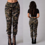 Fashion Women Military Army Style Pocket Leggings Camouflage Camo Casual Hot Sale Pants