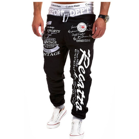 Autumn Winter Men Sport Pants Long Trousers 2023 New Fashion Polyester Tracksuit Fitness Workout Joggers Gym Sweatpants Clothes