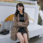 Blazers Women Comfortable Simple Solid Spring Notched Long Sleeve Streetstyle Ulzzang Trendy Female Office Ins Double Breasted