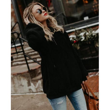 New Sweater Women's Soft Pullover Women's Hooded Sweater Knitted Sweater Women's Loose Street Fashion Women's Sweater Sweatshirt