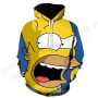 Anime The Simpsons Hoodie Kids Hoodie Men Women Sweatshirts Hoodie Boy Coats Graphic Print Tracksuits Fashion Women Sweats Girl