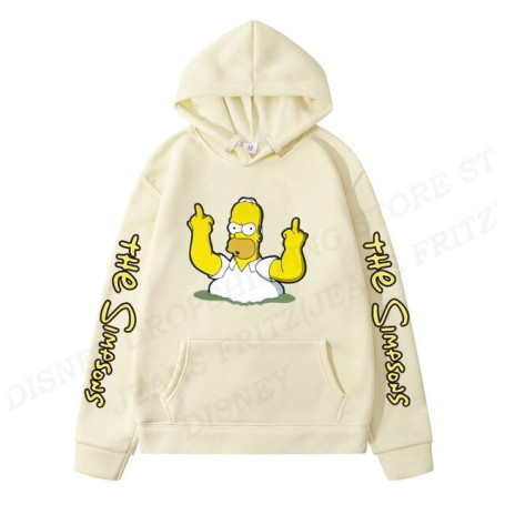 The Simpsons Hoodie Men Women Fashion Oversized Hoodies Kids Hip Hop Hoodie Boy Coat Women Sweats Fleece Tracksuit Anime Clothes
