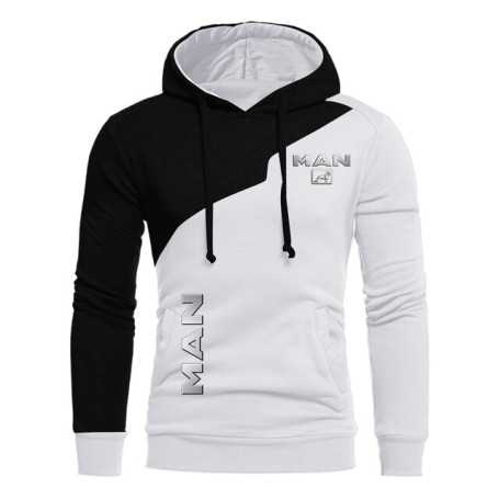 MAN Hoodie Men's and Women's Sweatshirt MAN Printed Cotton Inner Sweatshirt Super Dalian Hoodie Fashion Hip Hop Street