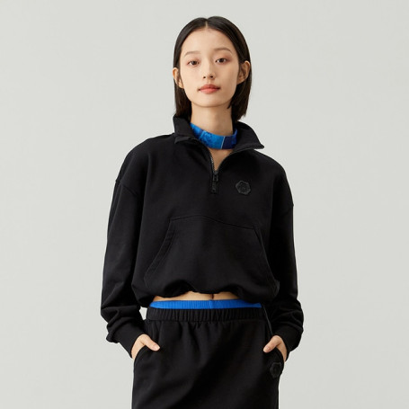 Semir Sweatshirt Women Short Style Lazy Style 2023 Autumn New Loose Small Gray Top Hoodies